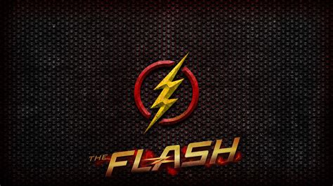 Download The Flash Logo Background Wallpaper | Wallpapers.com