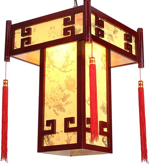 Buy Pendant Light Fixtures , Solid Wood Antique Pendant Light, Palace ...