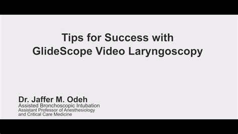 Image result for GlideScope Tutorial