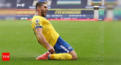 Brighton forward Neal Maupay to return for Burnley game | Football News ...