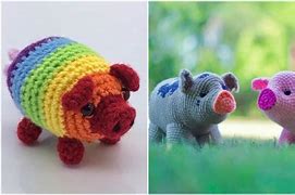 Image result for Pig Knitting Pattern