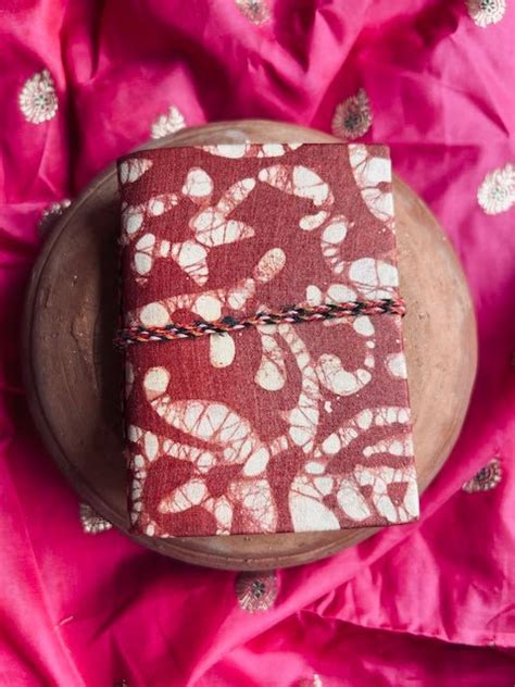 Mitti- Upcycled Handloom Fabric-Pocket Diary | Notebooks & Notepads by ...