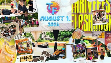 THRIVEFest AUGUST 1st, 2026: Health, Wellness, and Fitness Festival ...