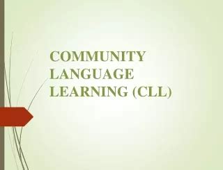 Image result for Community Language Learning