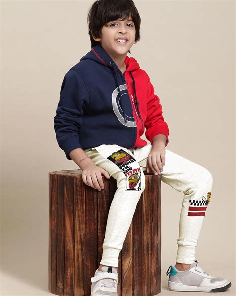 Minions Printed Regular Fit Jogger For Boys – Kidsville