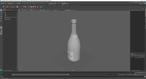 Opened Freixenet Prosecco Sparkling Wine Bottle 3D | 3D Molier ...