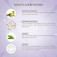 LuxaDerme Peeling and Exfoliating Foot Mask with Sea Kelp, Thyme and ...