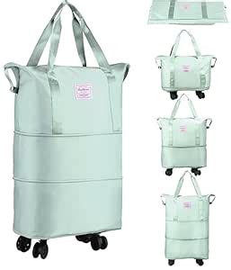 Buy 50 L Strolley Duffel Bag - Rolling Duffle Bag with Wheels ...