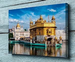 DECOR PRODUCTION Canvas Paintings for Living Room Drawing Room Gurdwara ...