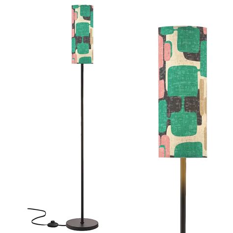 Mid Century Modern Slim Floor Lamp, Retro Abstract 50s Lighting – Kate ...