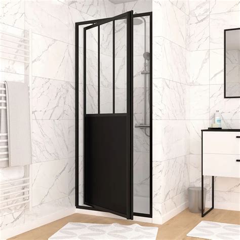 Aurlane Porte de douche FABRIK 90 PIVOTANTE 90 X 200 X 6 cm pas cher ...