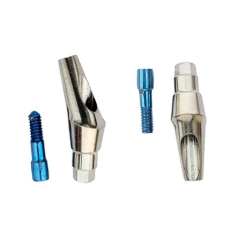 Impact Compressive Internal Hex Dental Implant Abutment - Angled ...
