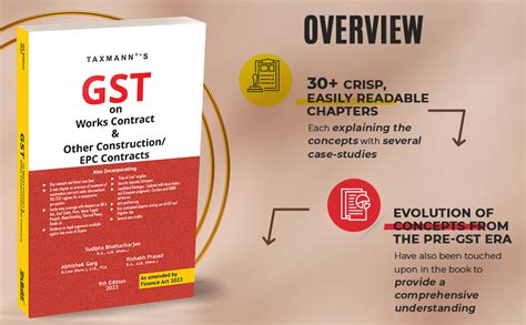 Buy Taxmann's GST on Works Contract & Other Construction/EPC Contracts ...