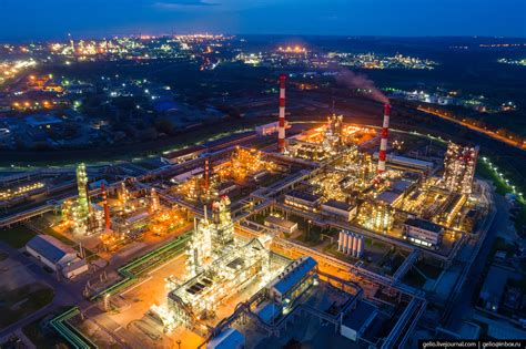 Тут делают бензин – нефтеперерабатывающий комплекс «Башнефти» в Уфе ...