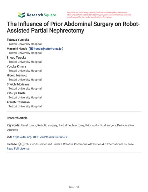 Image result for Robot-Assisted Partial Nephrectomy