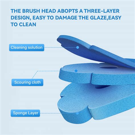 Buy Toilet Wand Kit- ELPHECO Toilet Disposable Brush and Holder Set ...