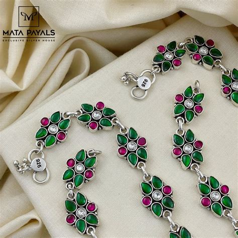 Innovative Oxidised Anklet – Matapayals