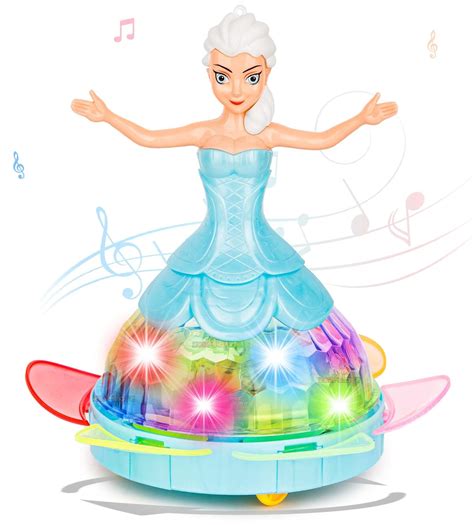 Buy Zest 4 Toyz 360 Degree Rotating Musical Dancing Girl Doll Activity ...