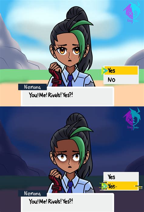 Nemona: You! Me! Rivals! Yes! please just say yes by KnackMaster77 on ...