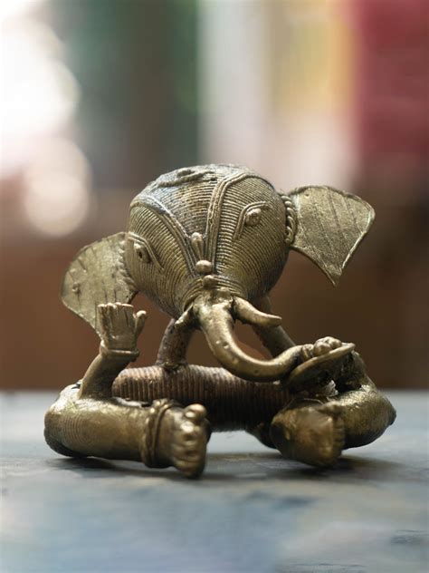 Dhokra Ganesha Home Decor - Handcrafted Indian Artistry