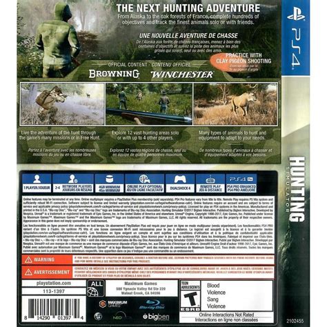 Image result for Hunting Simulator PS4