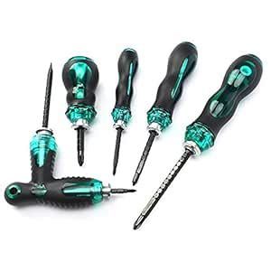 arythe CR-V Magnetic Screwdriver Philips Cross Soft Grip Handles 6cm ...