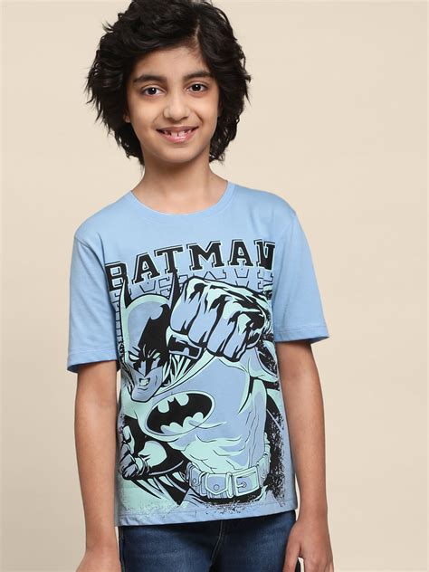 Kids Boys Batman Light Blue T-Shirt – Kidsville