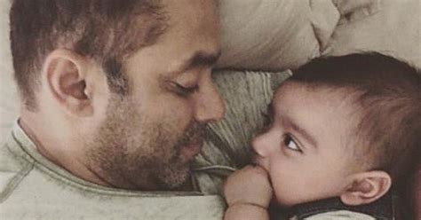 Salman Khan Rings In His Nephew Ahil's First Birthday With His Khan ...