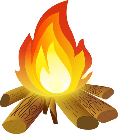 Campfire hd camp fire clipart pictures drawing vector art library ...