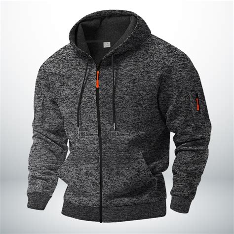 Men’s Thermal Zip-Up Fleece Outdoor Jacket – Stylishoe