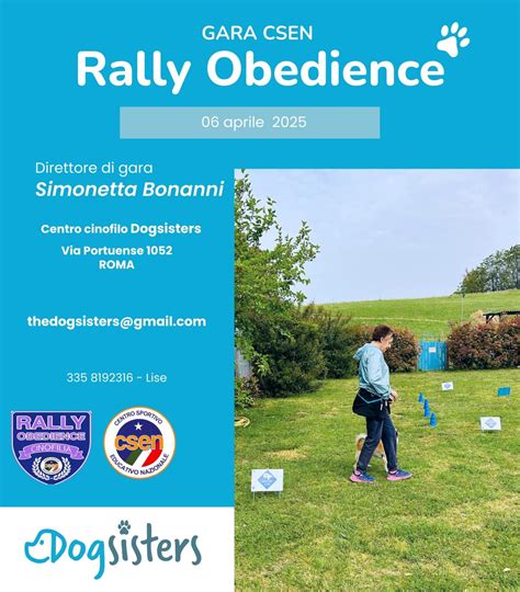 SET Online CSEN-Cinofilia: RO - RALLY OBEDIENCE - ASD DOG SISTERS 6 ...