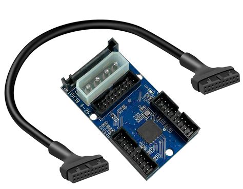 Buy USB 3.0 Header hub Splitter Adapter,Motoard Internal USB 3.0 ...