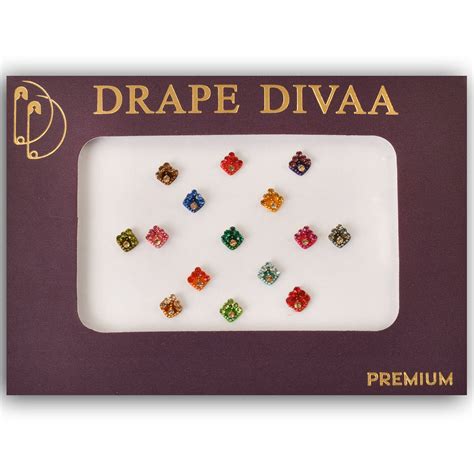 Buy Latest Design Stone Bindi - DD-R1-832 | Drape Divaa