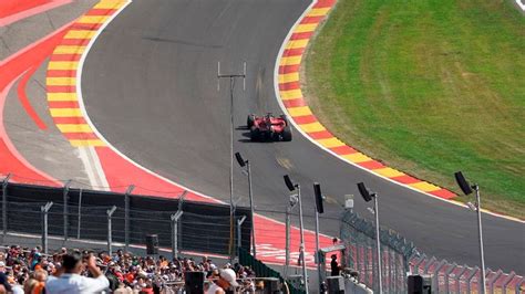 F1 Circuit Map - Belgian Grand Prix - 27 Jul 2025