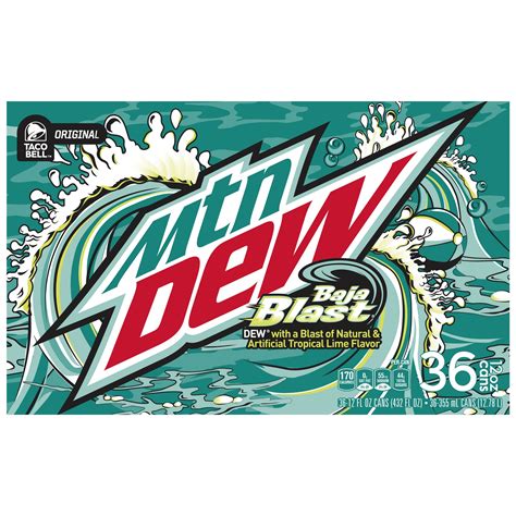 Mountain Dew Baja Blast Logo