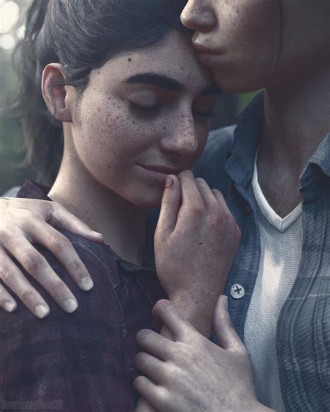 The Last Of Us Part II Ellie And Dina, An Art Canvas By, 02/04/2024