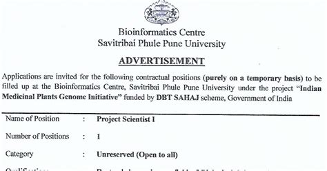 Project Openings under Indian Medicinal Plants Genome Initiative funded ...