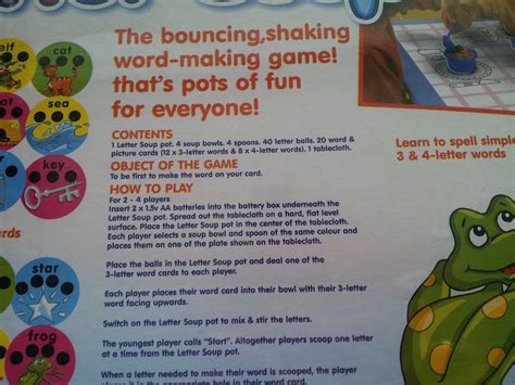 Letter Soup Game - word Building game - fun family game- Clearance ...