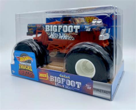 HOT WHEELS MONSTER TRUCKS OVERSIZED BIGFOOT 1:24 India | Ubuy