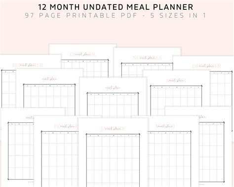 Buy Household Planner Printables Home Management Binder Online in India ...