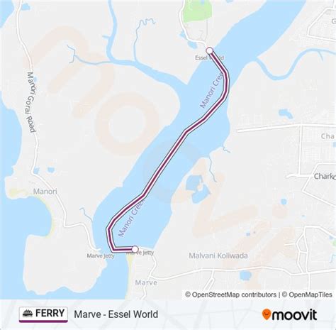 FERRY Route: Schedules, Stops & Maps - Essel World (Updated)