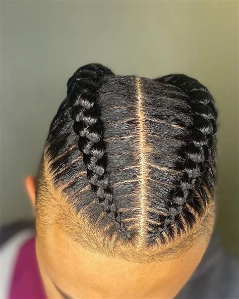 Dutch Braids Men