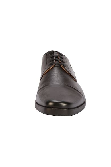Buy Men Black Formal Shoes Online - 304910 | Louis Philippe