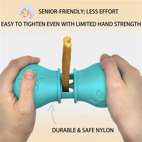 BoniVet Bully Stick Holder for Dogs, Chew Holder, Prevent Choking Safe