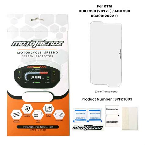 Speedo Screen Protector for KTM Duke 390 & Adventure 390 | Mototrendz