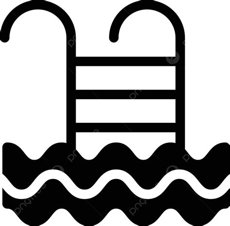 Pool Illustration Stair Background Vector, Illustration, Stair ...