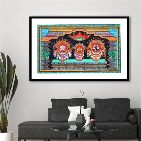 Jagannath Darbar Pattachitra Art Painting For Home Wall Art Decor ...