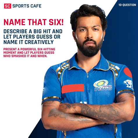 Name That Six! Describe the big hit and let players guess it