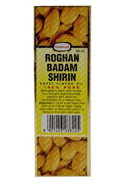 Hamdard Roghan Badam Shirin Oil 50 ML - Uses, Side Effects, Dosage ...