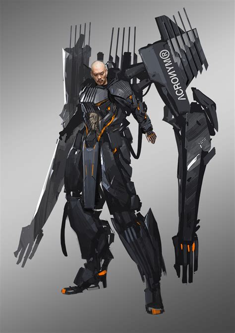 ArtStation - Exosuit | Exosuit, Cyberpunk rpg, Marvel character design
